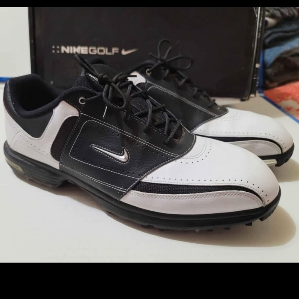 Nike Golf Air Tour Saddle Golf Shoes In Great Condition "2008" Size 11.5